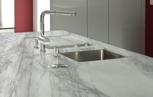 top cucina in marmo bianco di Carrara - a&g23